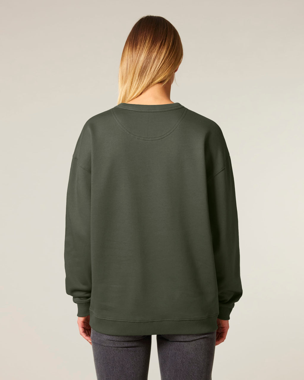 Organic Cotton Oversized Sweatshirt: Womens - Clearance