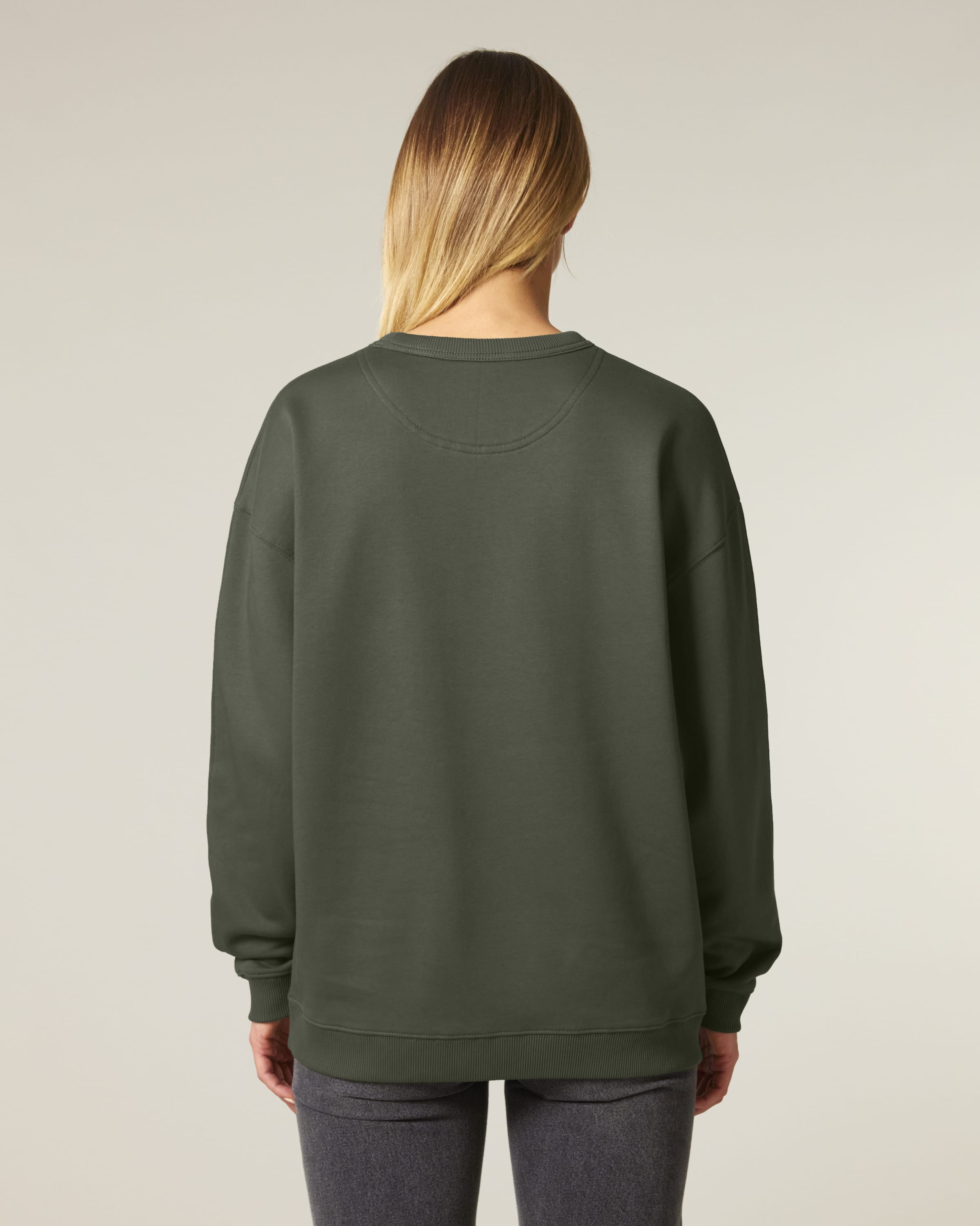 Organic Cotton Oversized Sweatshirt: Womens - Clearance