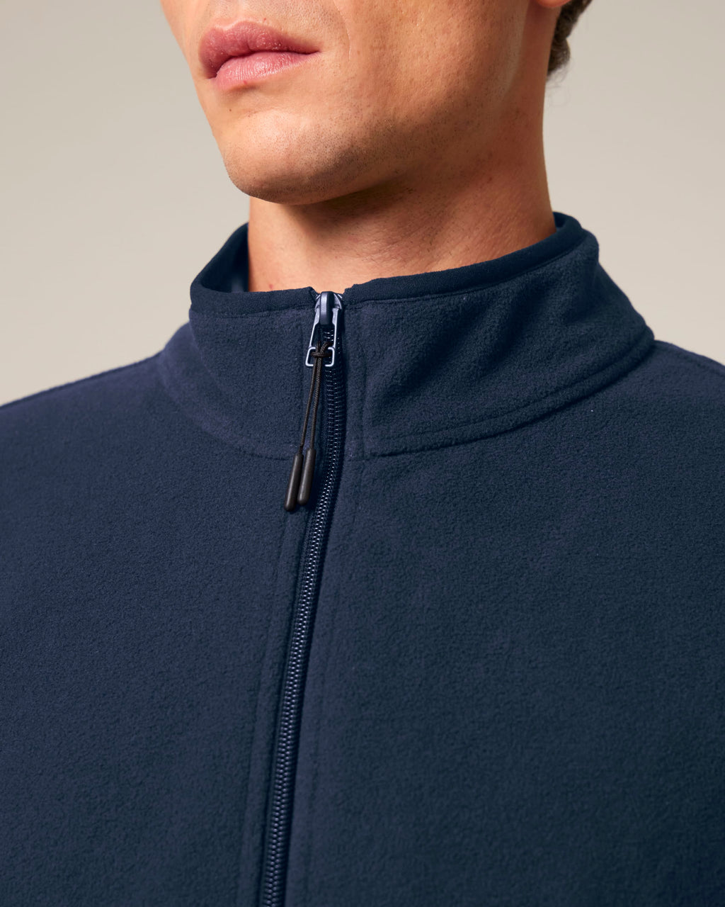 Recycled Polyester Fleece Jacket: Mens -