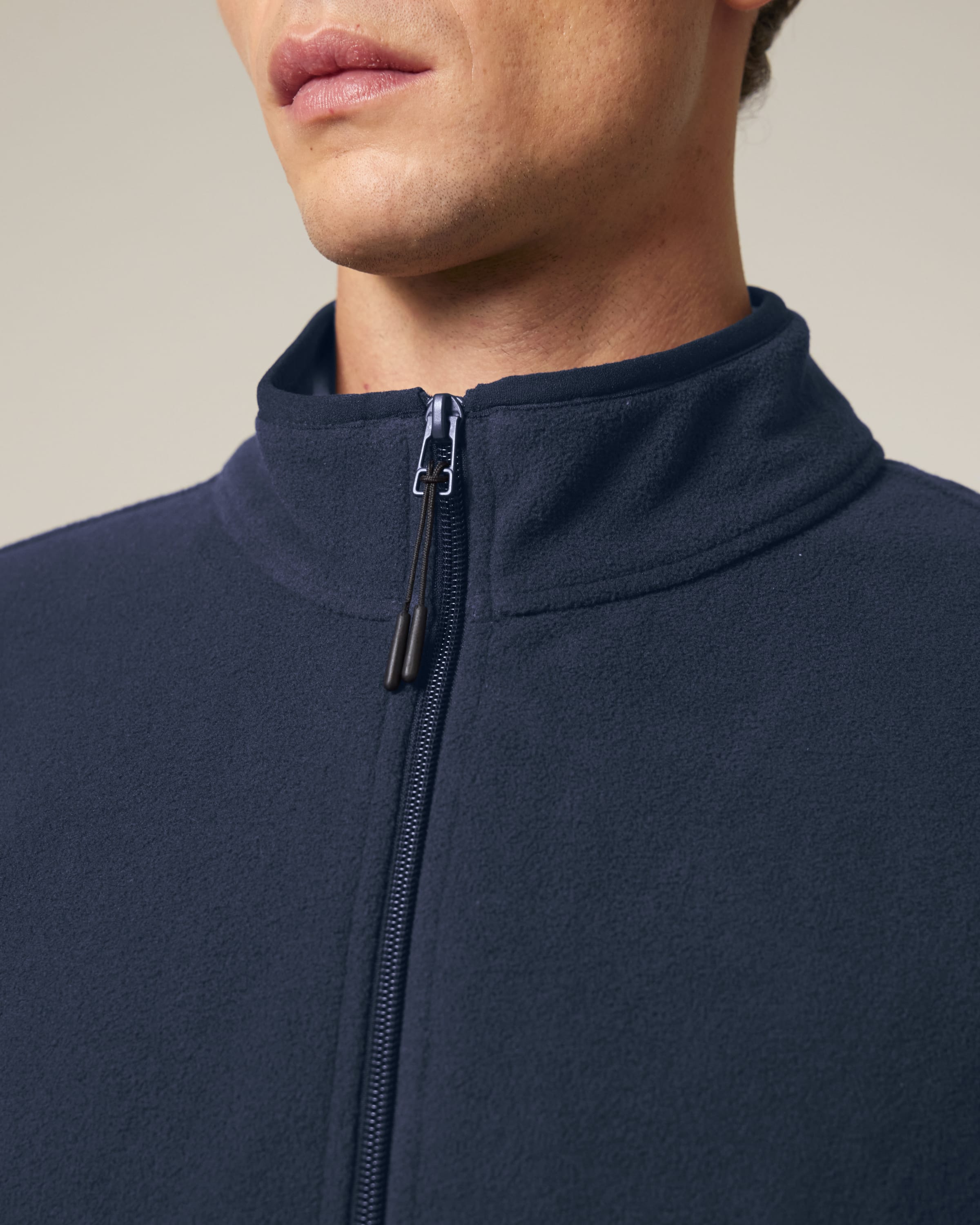 Recycled Polyester Fleece Jacket: Mens -