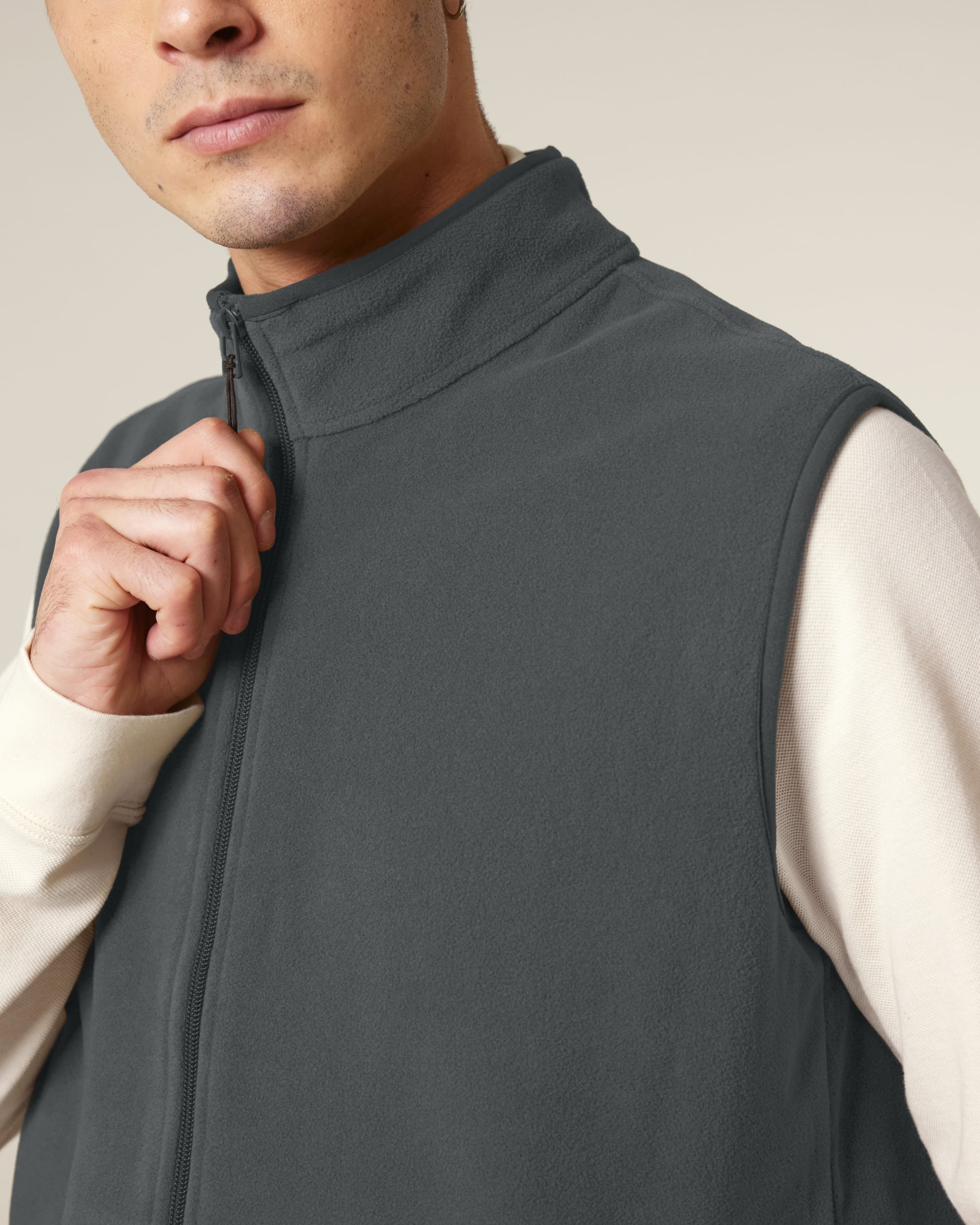 Recycled Fleece Bodywarmer: Mens -