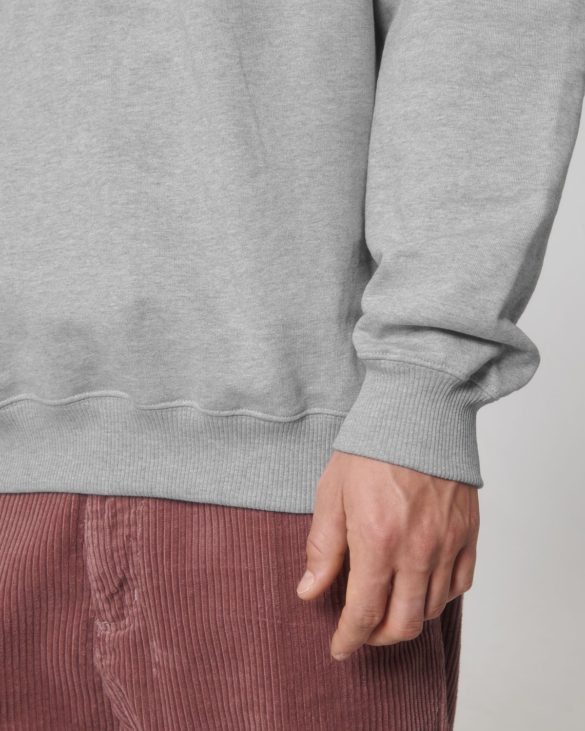 Organic Boxy Quarter Zip Sweatshirt: Unisex - - High-Quality </p>