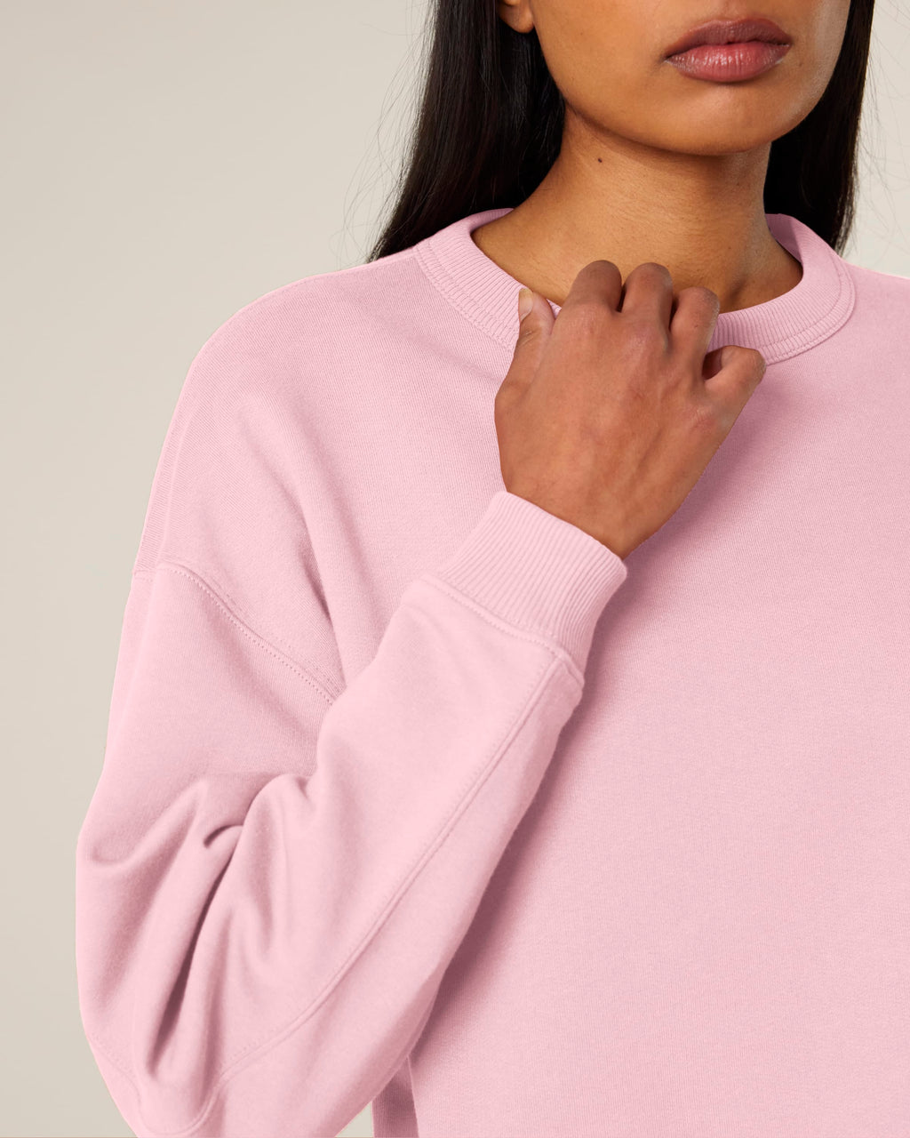 Organic Cotton Oversized Sweatshirt: Womens - Clearance