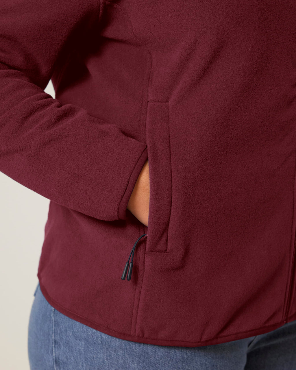 Recycled Polyester Fleece Jacket: Womens -