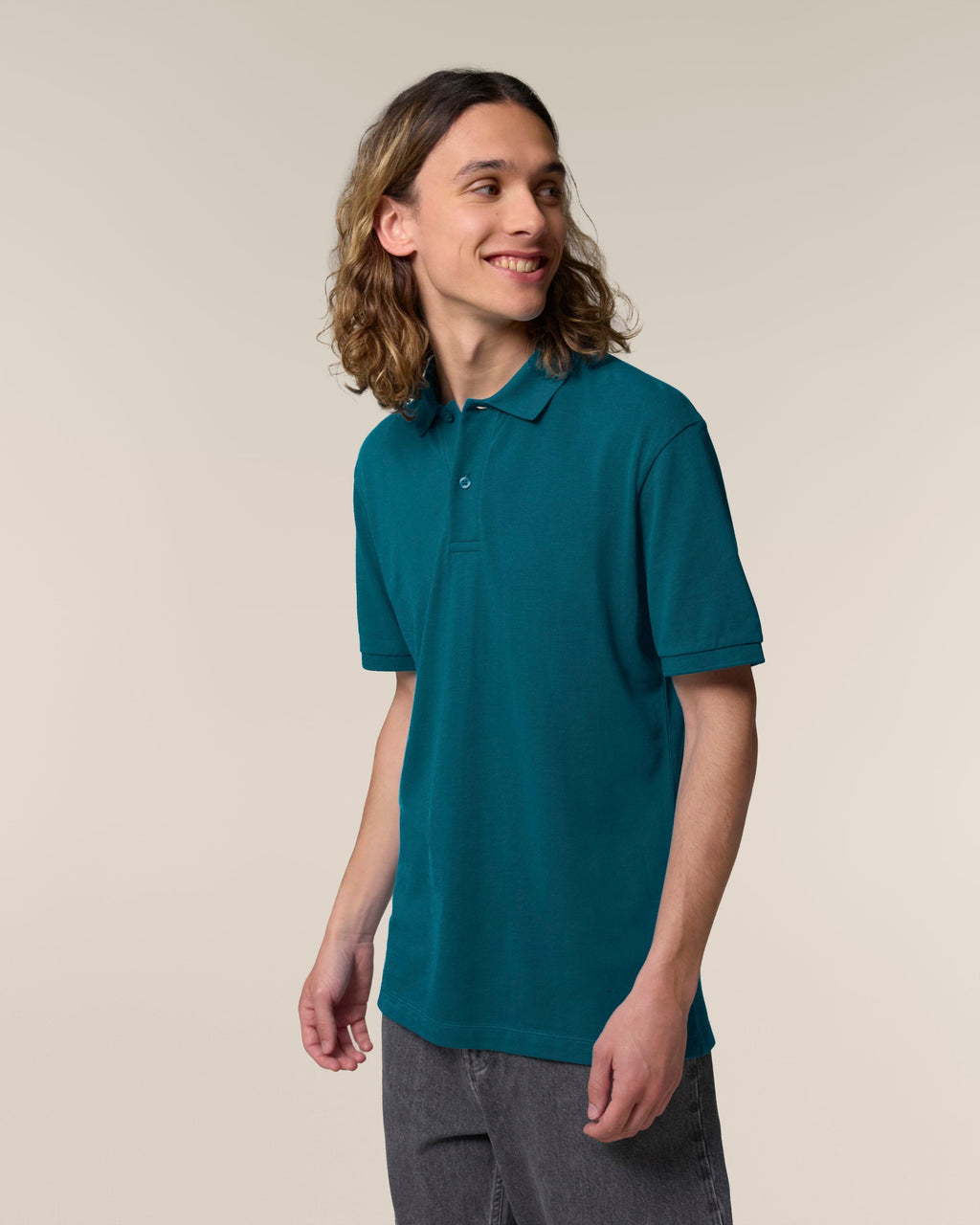 Organic Lightweight Polo Shirt: Mens -
