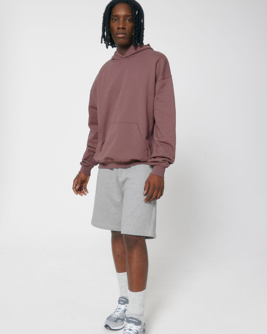 Organic Boxy Heavy Hooded Sweatshirt: Unisex - - High-Quality </p>