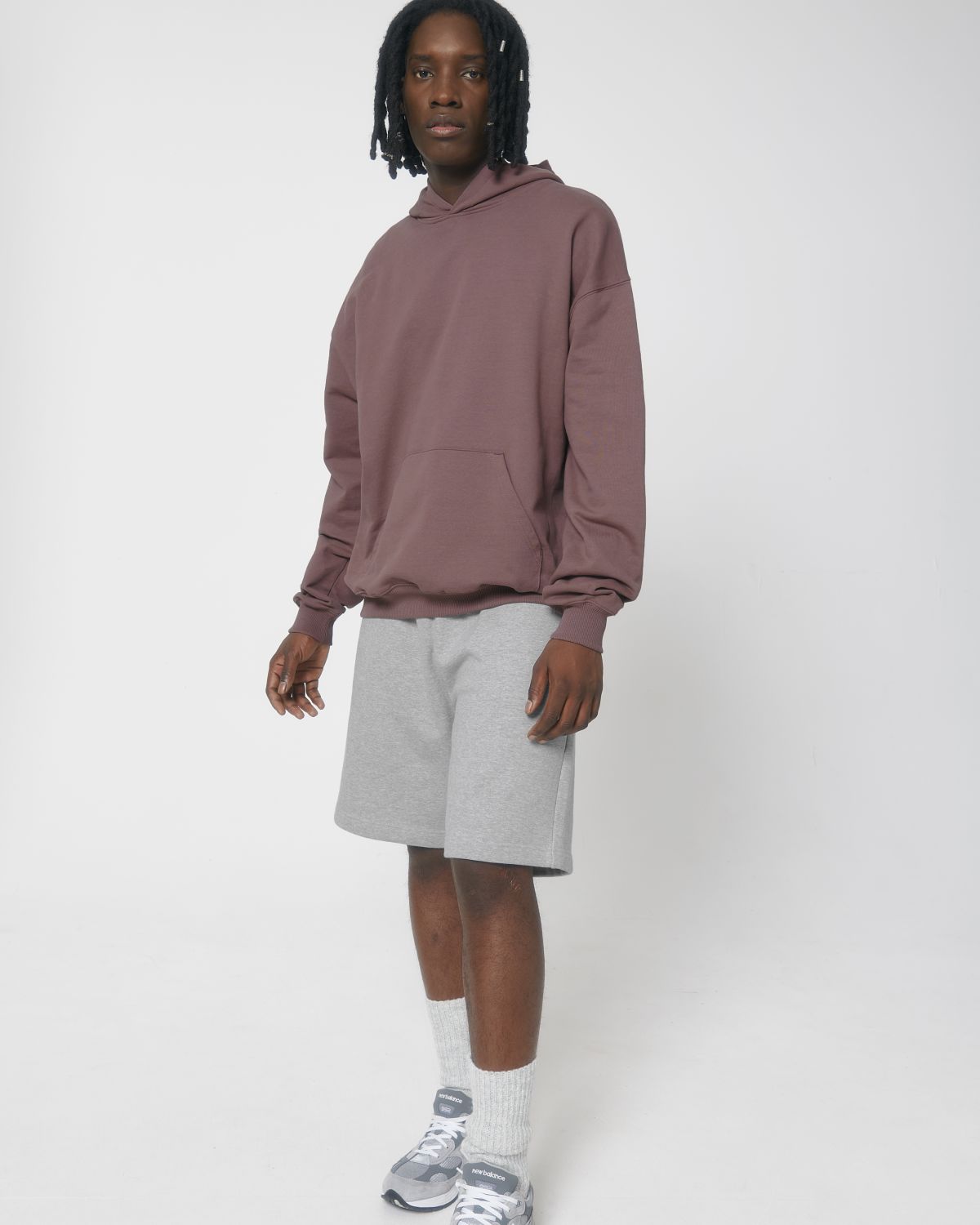 Organic Boxy Heavy Hooded Sweatshirt: Unisex - - High-Quality </p>