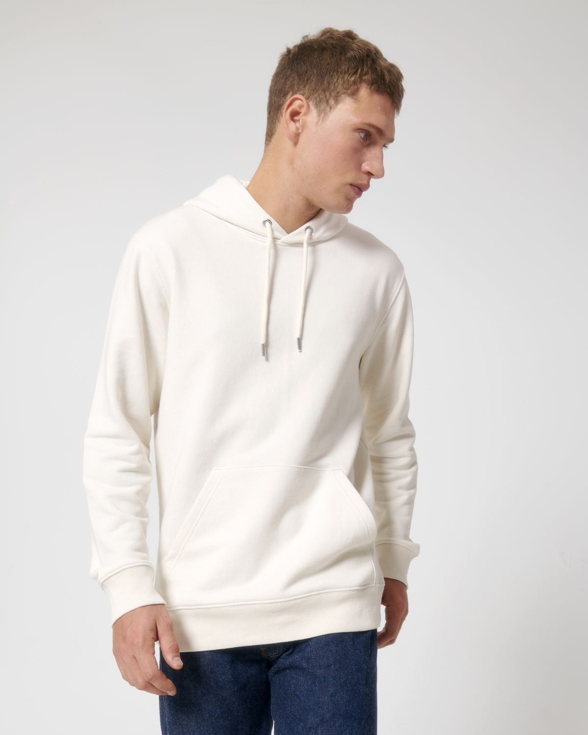 Regenerated Cotton Hooded Sweatshirt: Unisex - - High-Quality </p>