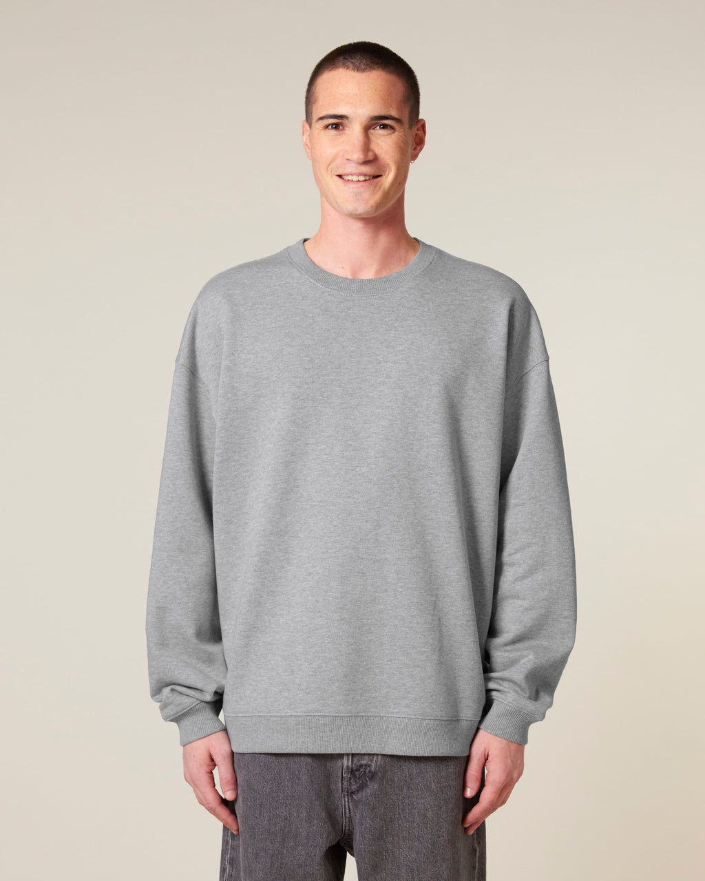 Organic Heavy Oversized Sweatshirt: Unisex - - High-Quality </p>