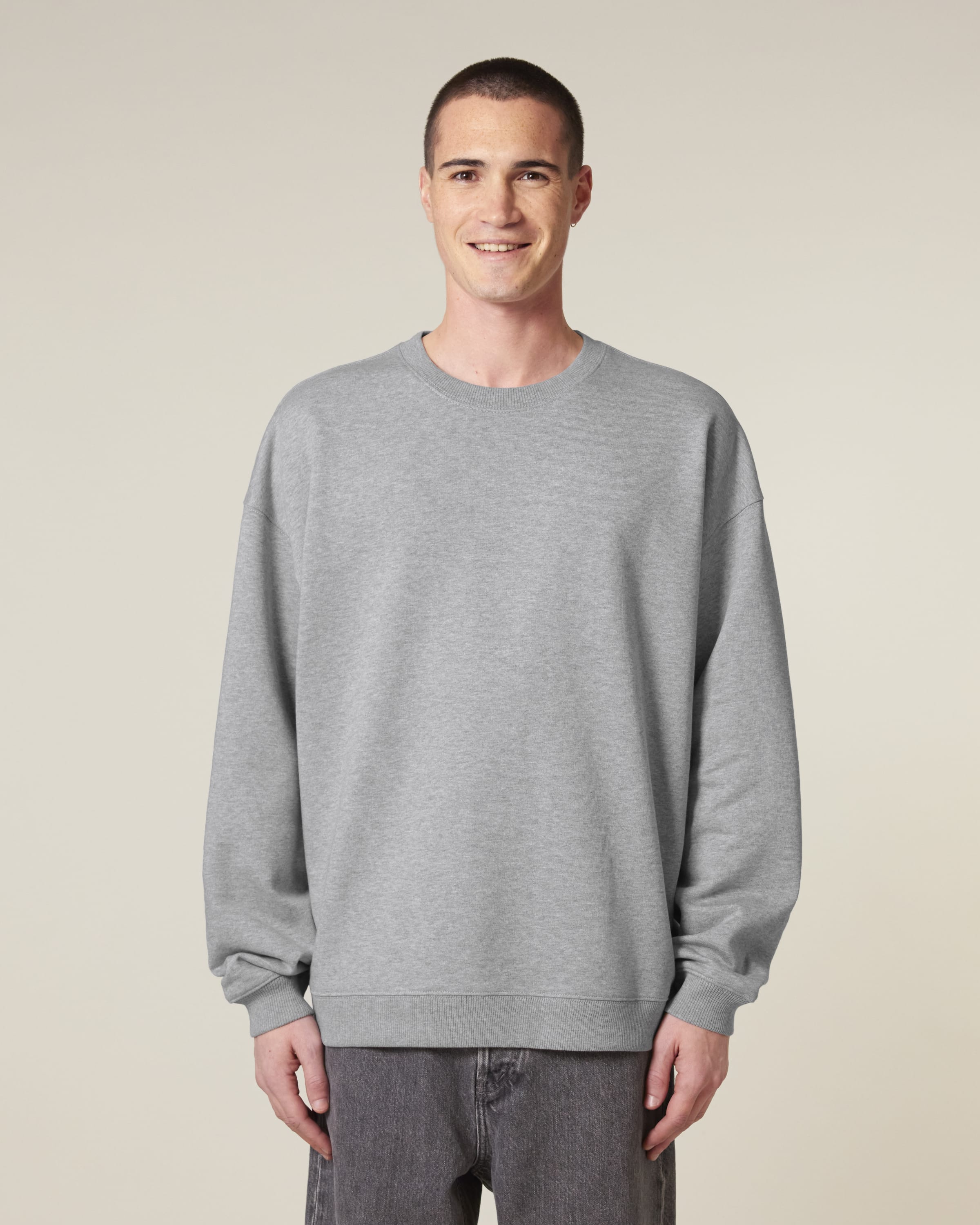 Organic Heavy Oversized Sweatshirt: Unisex - - High-Quality </p>