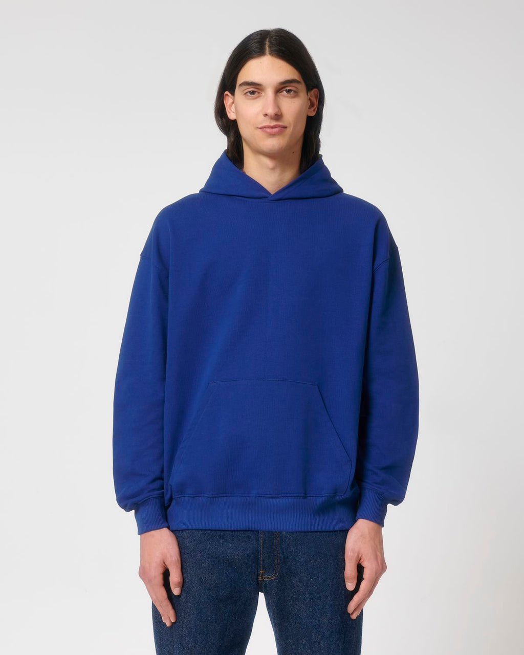 Organic Boxy Heavy Hooded Sweatshirt: Unisex - - High-Quality </p>