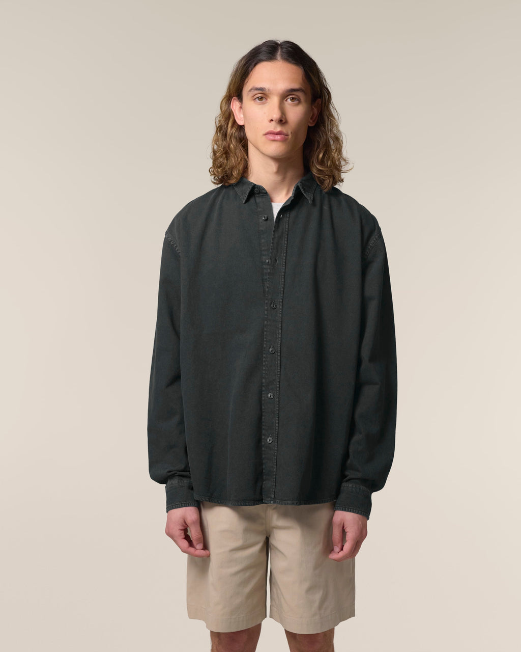 Organic Cotton Heavy Relaxed Shirt: Unisex -