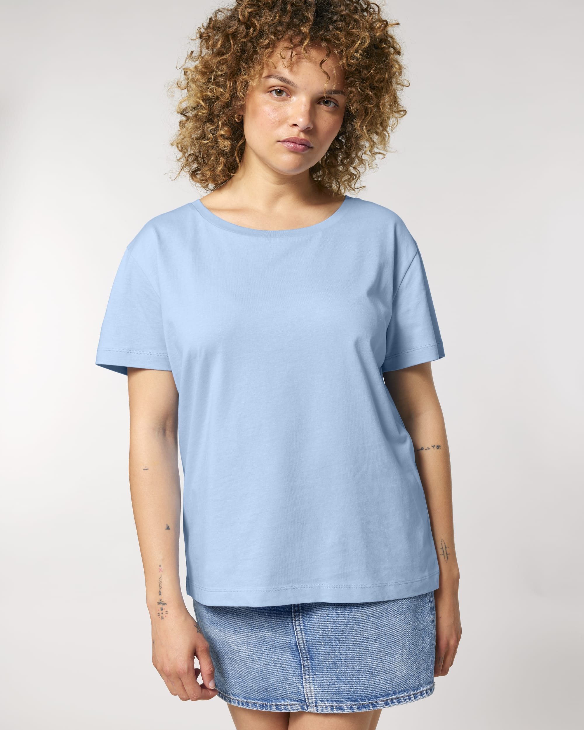 Organic Colours Lightweight T-shirt: Womens -