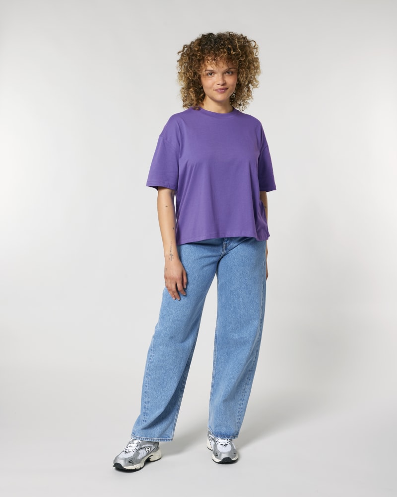 Organic Colours Boxy T-shirt: Womens -