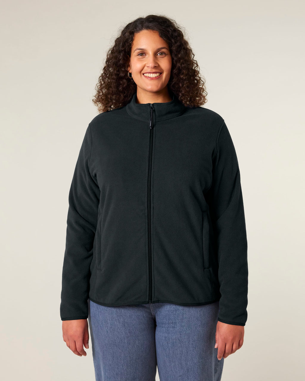 Recycled Polyester Fleece Jacket: Womens -
