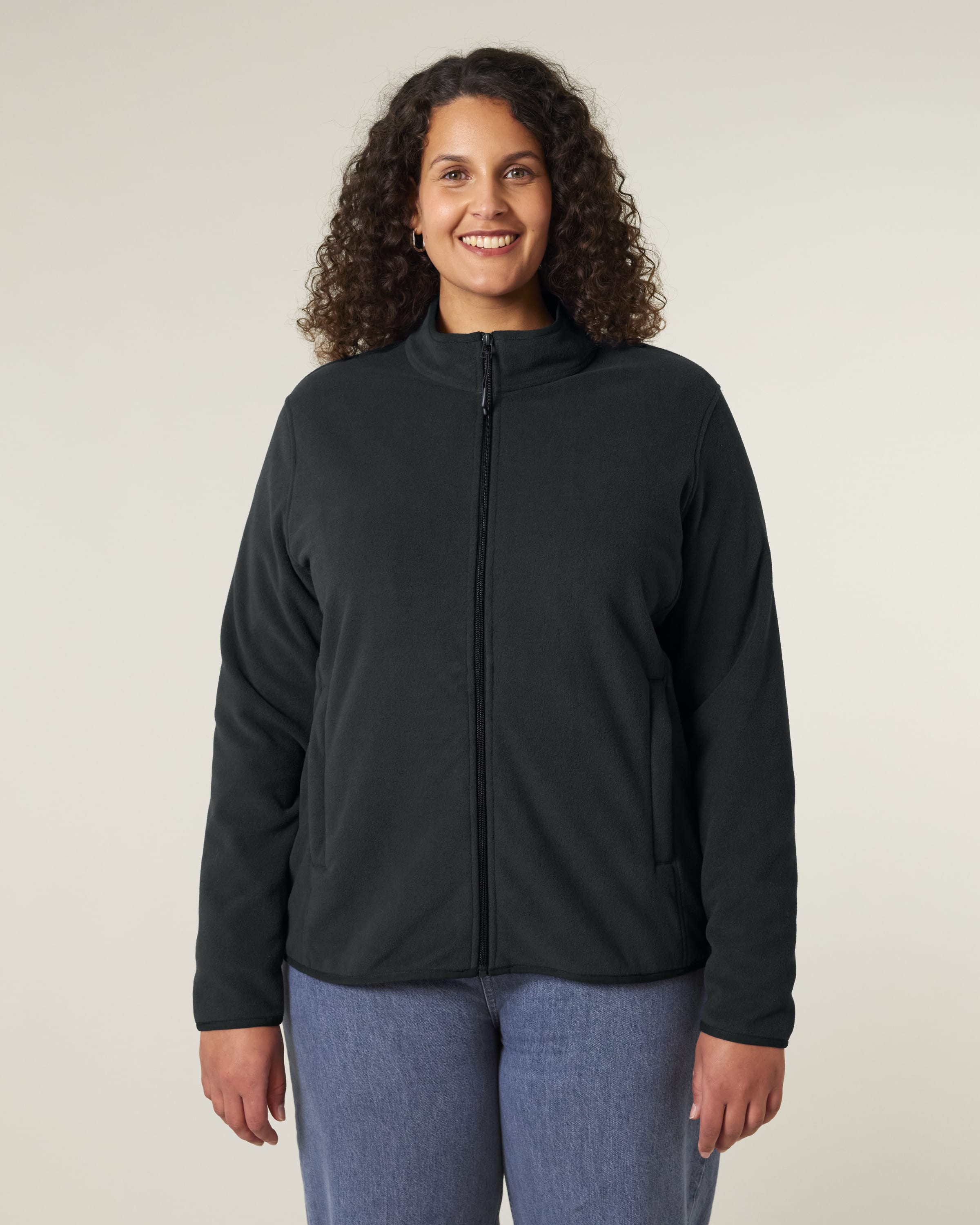 Recycled Polyester Fleece Jacket: Womens -