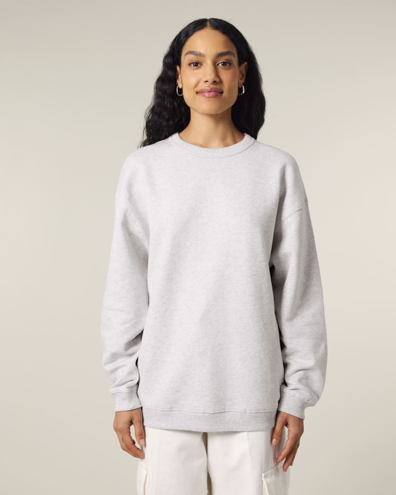 Organic Cotton Oversized Sweatshirt: Womens - Clearance