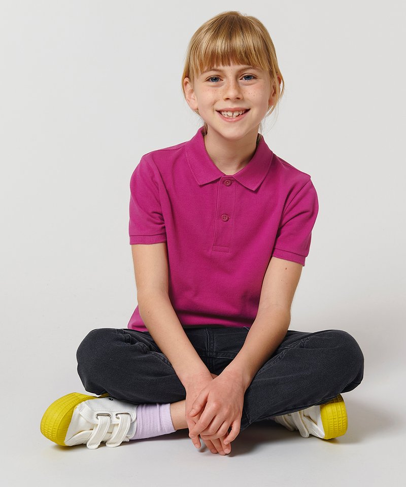 Organic Cotton Kids Polo Shirt - - High-Quality </p>
