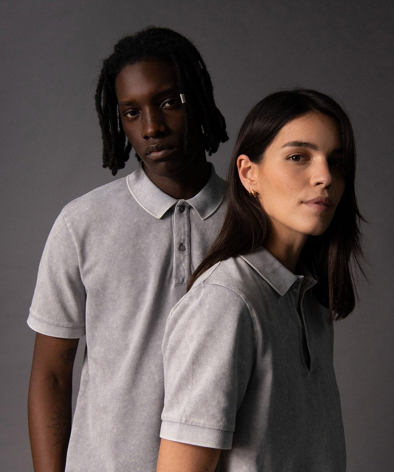 Organic Vintage Polo Shirt - - High-Quality </p>