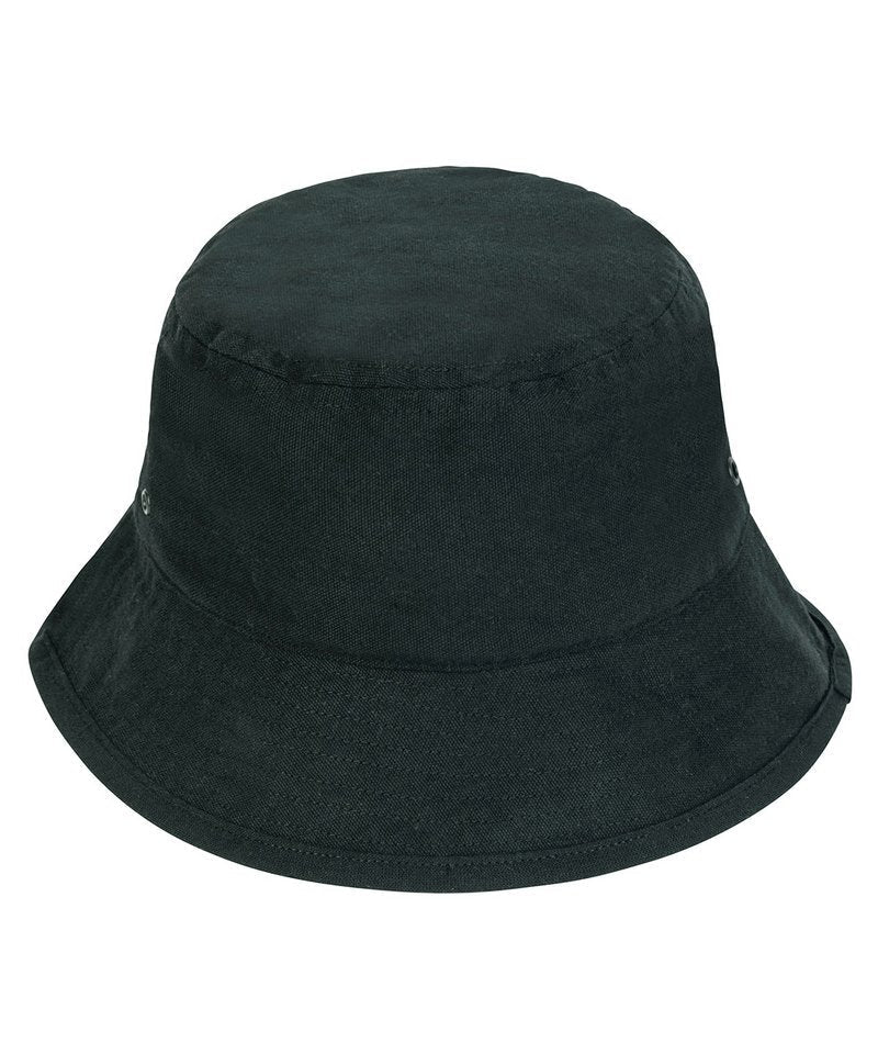 Organic & Recycled Bucket Hat M/L Heather Grey M/L / Heather Grey S/M / Heather Grey M/L / Black S/M / Black M/L / Natural S/M / Natural