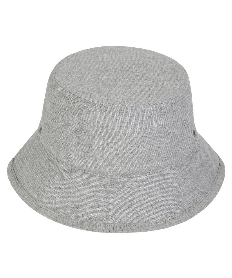 Organic & Recycled Bucket Hat M/L Heather Grey M/L / Heather Grey S/M / Heather Grey M/L / Black S/M / Black M/L / Natural S/M / Natural