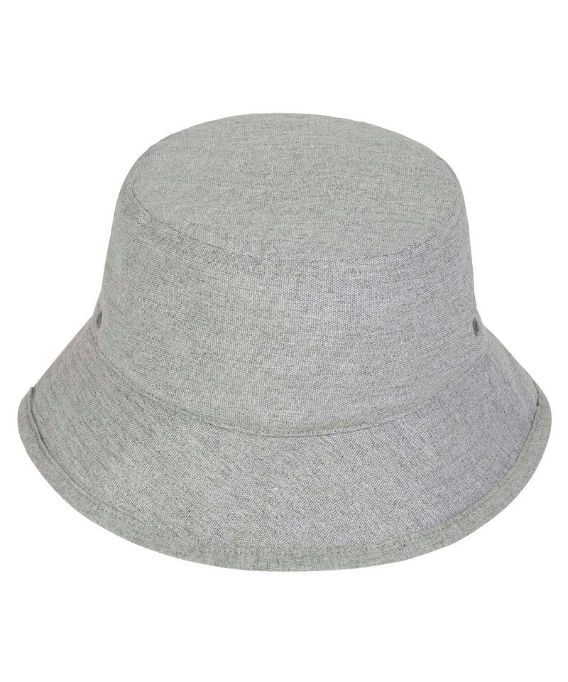 Organic & Recycled Bucket Hat M/L Heather Grey M/L / Heather Grey S/M / Heather Grey M/L / Black S/M / Black M/L / Natural S/M / Natural
