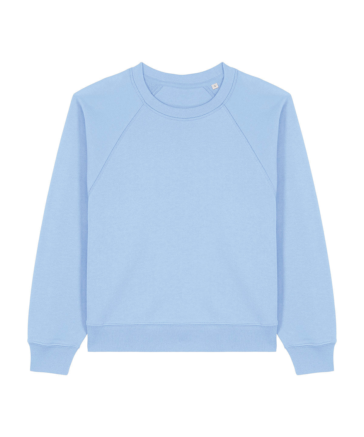 Organic Cotton Raglan Sweatshirt: Womens - Clearance