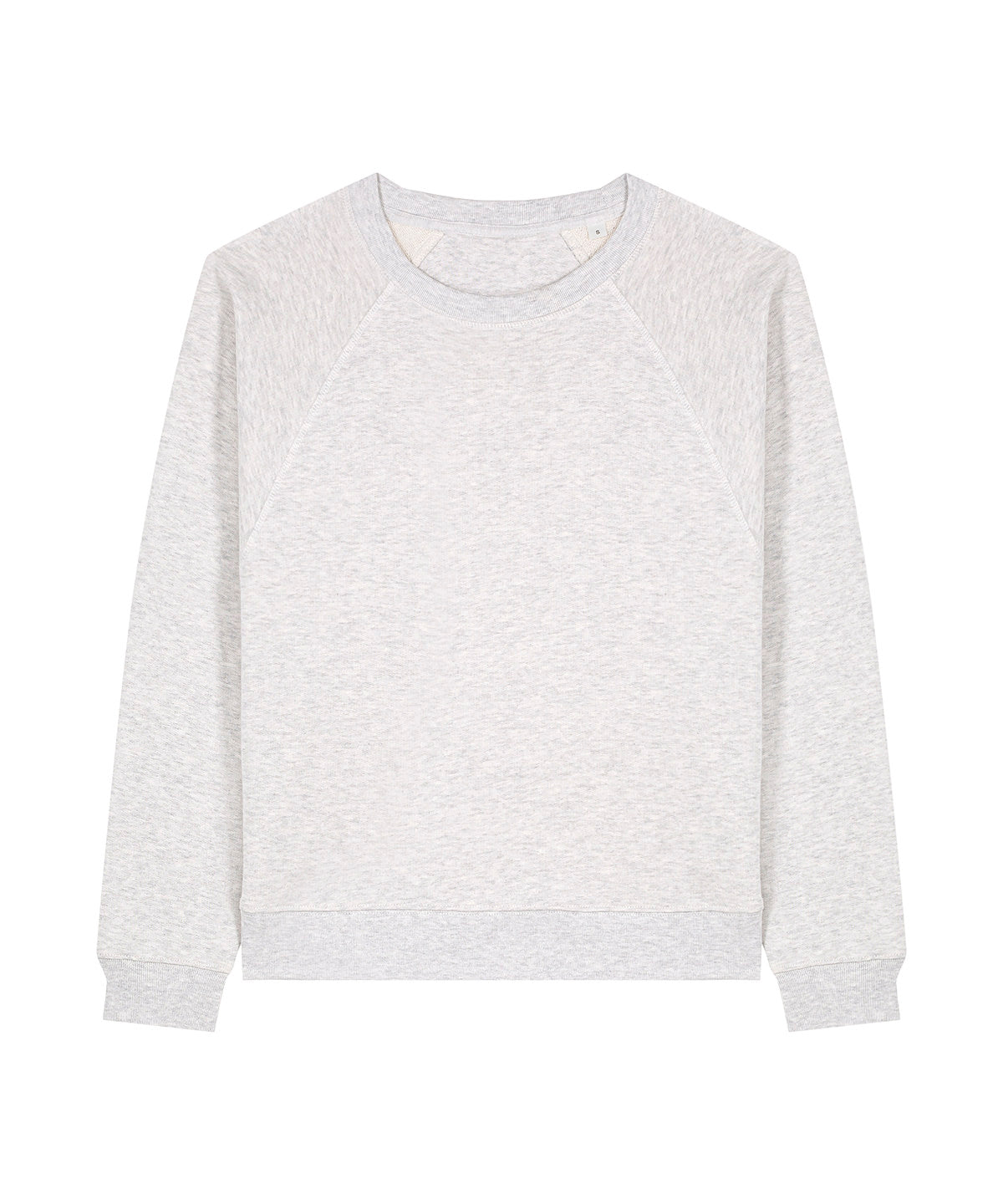 Organic Cotton Raglan Sweatshirt: Womens - Clearance