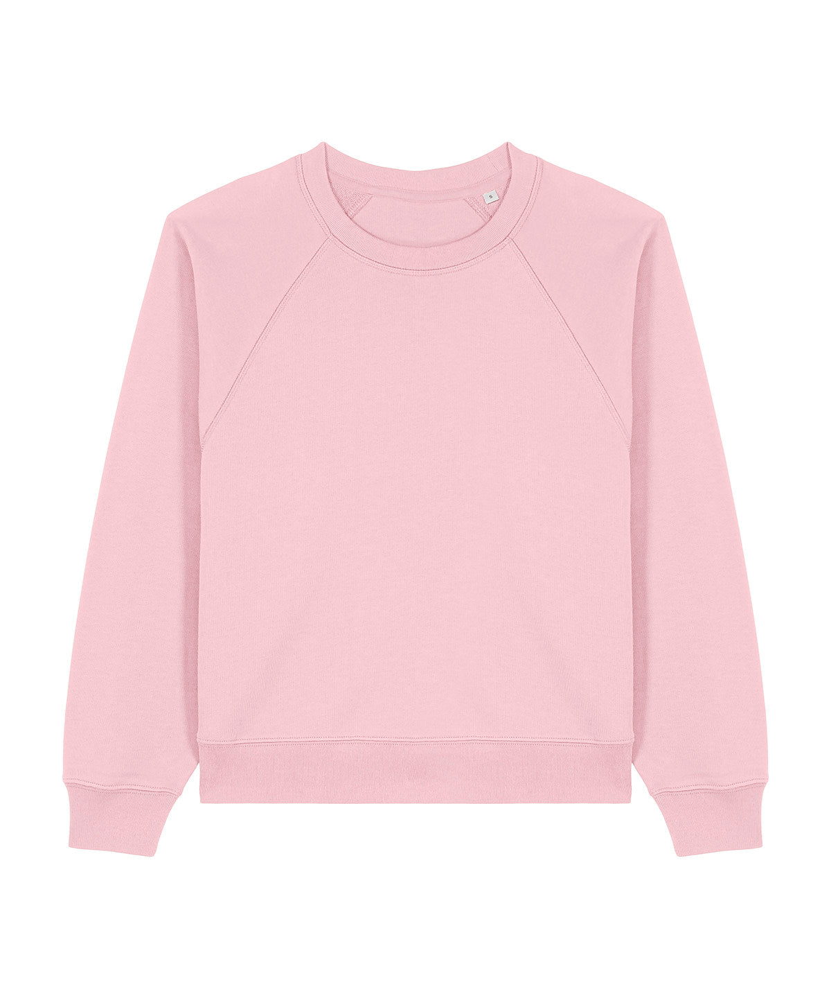 Organic Cotton Raglan Sweatshirt: Womens - Clearance