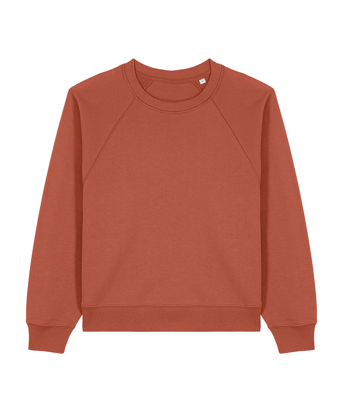 Organic Cotton Raglan Sweatshirt: Womens - Clearance