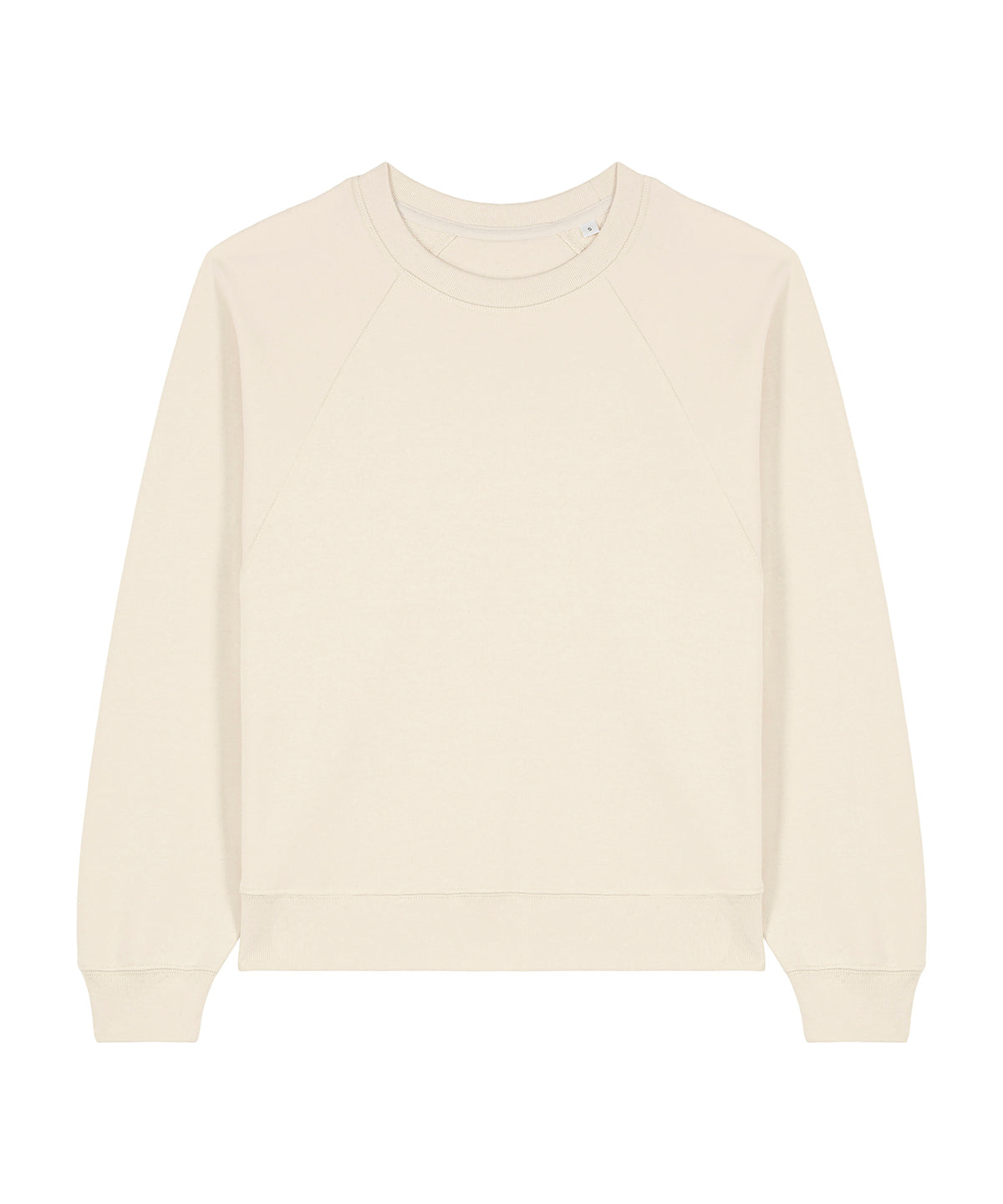 Organic Cotton Raglan Sweatshirt: Womens - Clearance