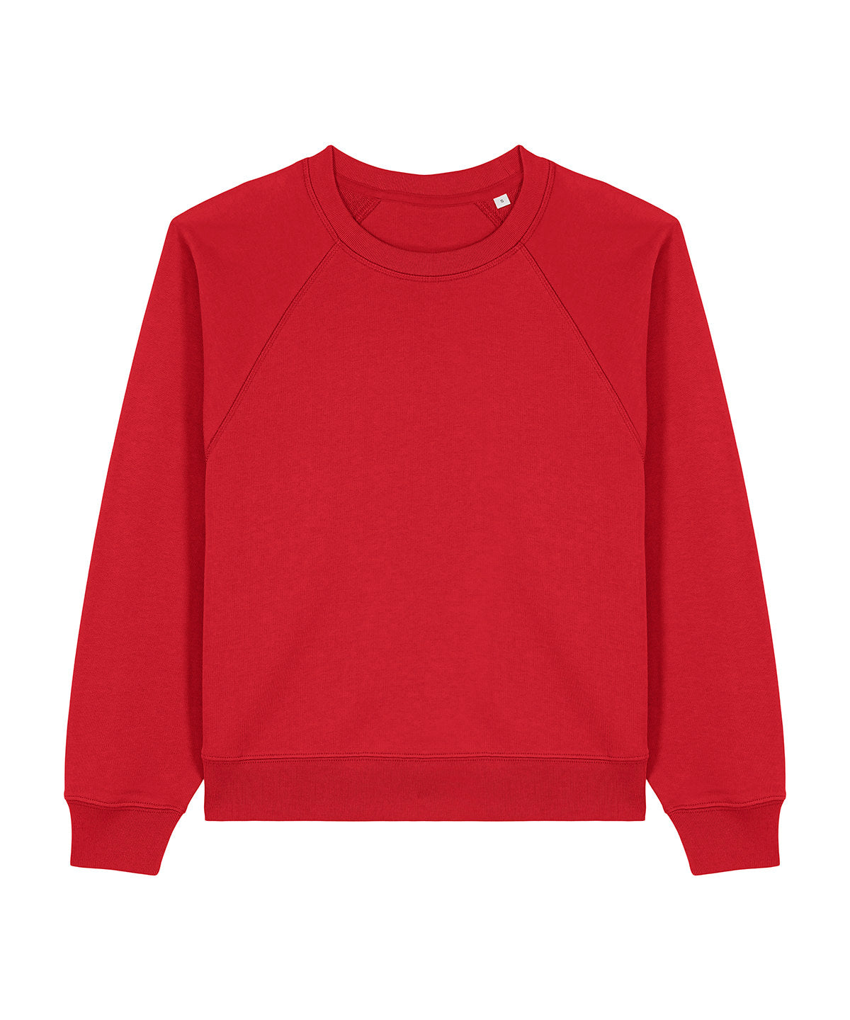 Organic Cotton Raglan Sweatshirt: Womens - Clearance