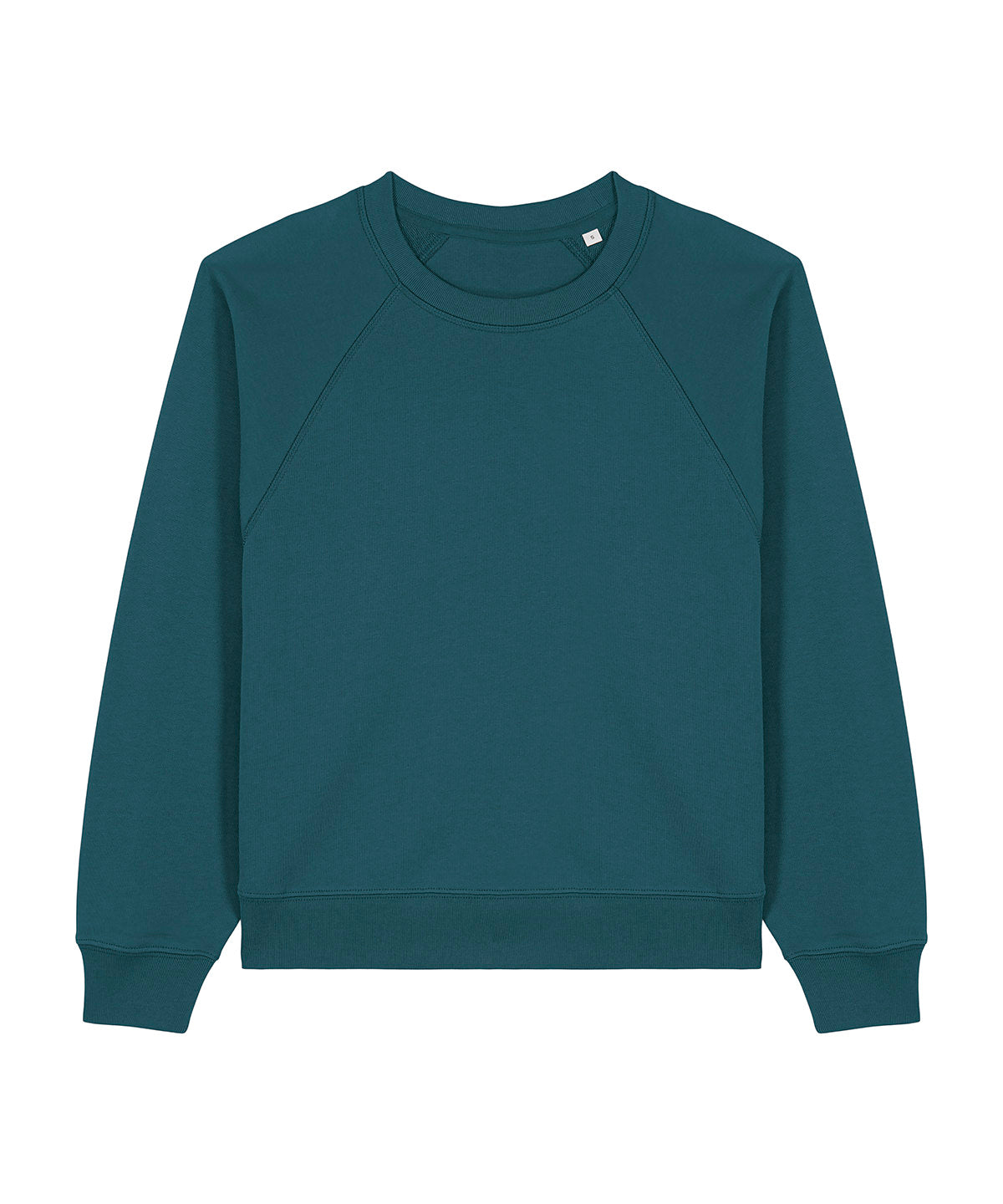 Organic Cotton Raglan Sweatshirt: Womens - Clearance