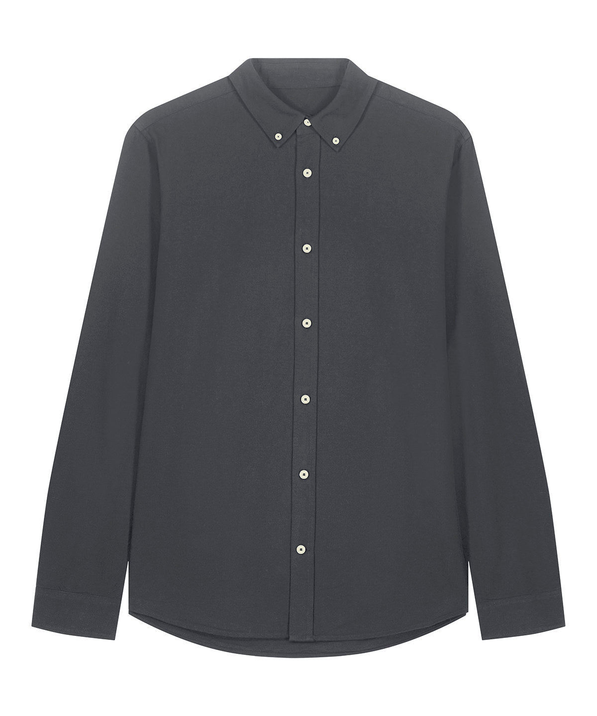 Organic Cotton Oxford Long Sleeve Shirt: Mens -