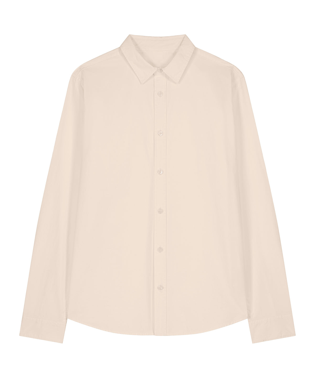 Organic Poplin Long Sleeve Shirt: Womens -