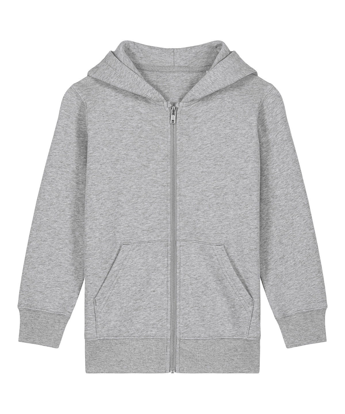 Organic Colours Kids Zipped Hooded Sweatshirt -