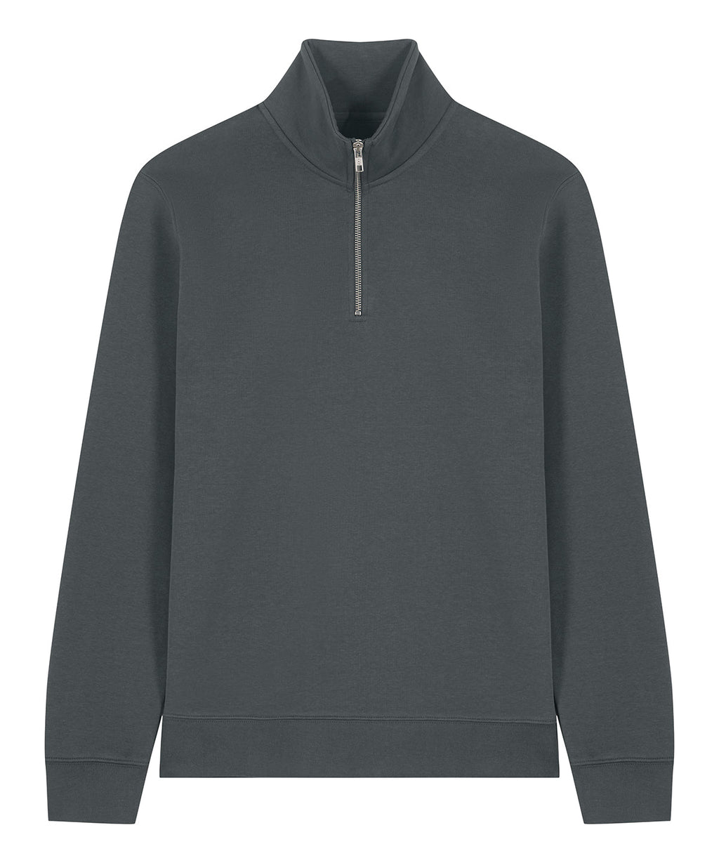Organic Zip Neck Sweatshirt: Unisex - Clearance - High-Quality Clearance</p>