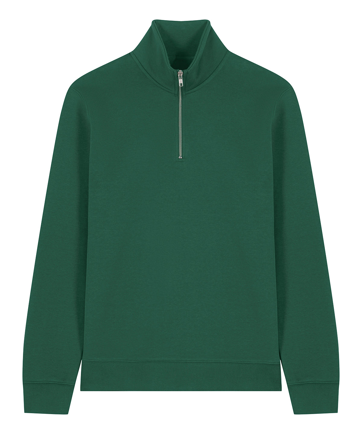 Organic Zip Neck Sweatshirt: Unisex - Clearance - High-Quality Clearance</p>