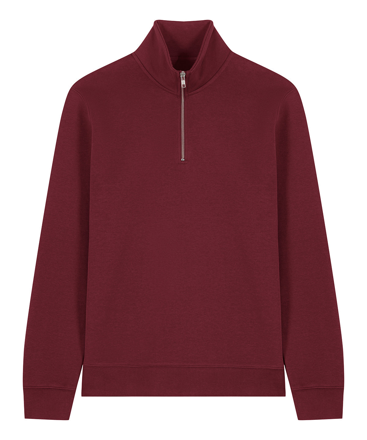 Organic Zip Neck Sweatshirt: Unisex - Clearance - High-Quality Clearance</p>