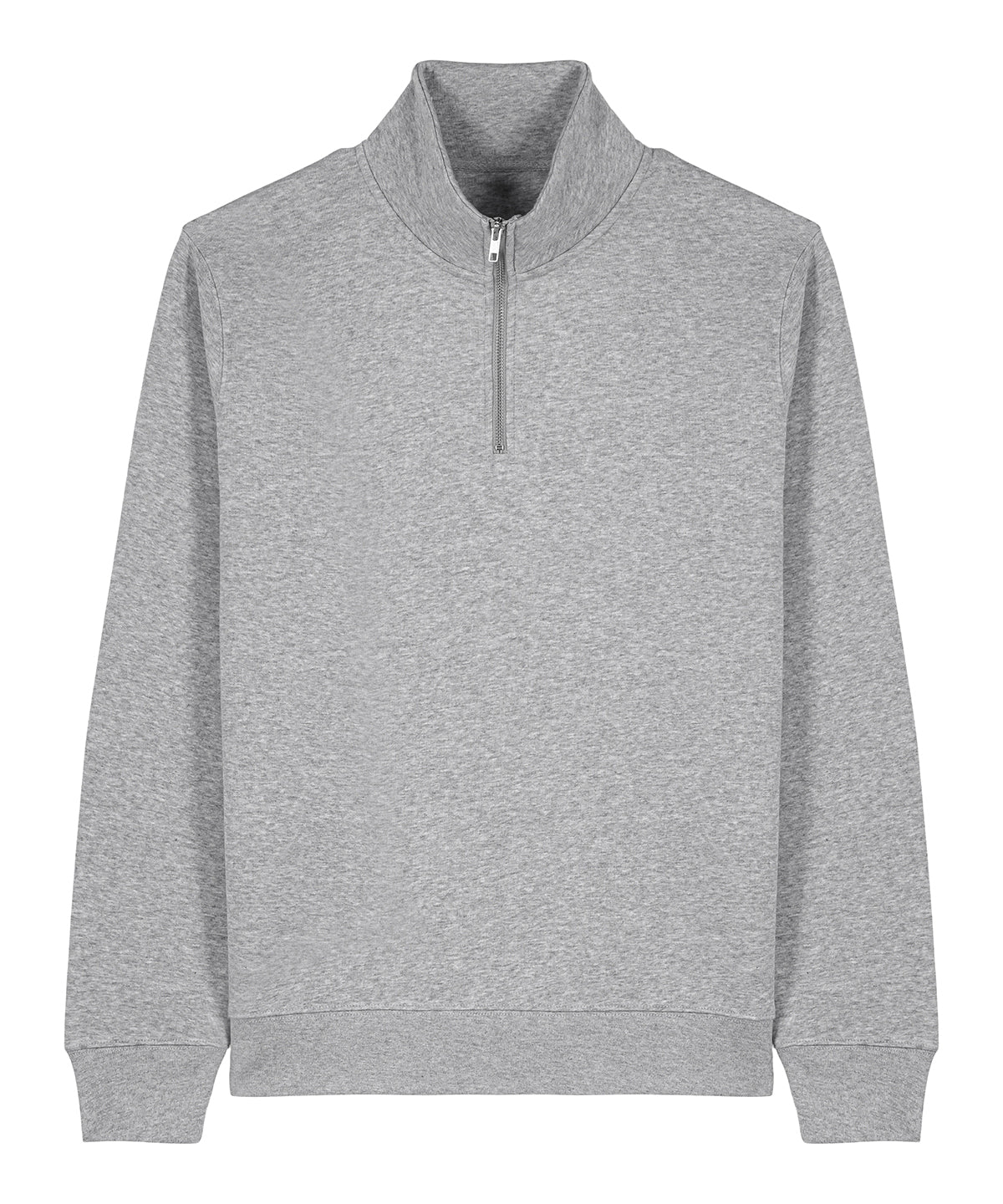 Organic Zip Neck Sweatshirt: Unisex - Clearance - High-Quality Clearance</p>