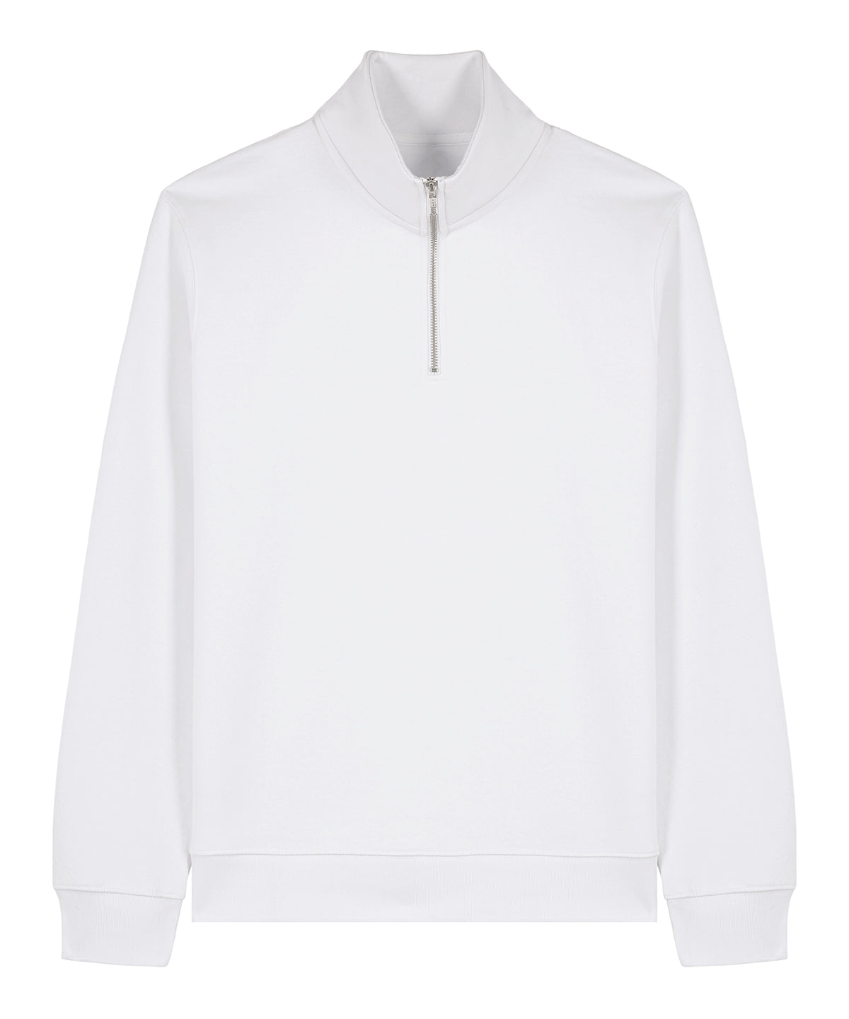 Organic Zip Neck Sweatshirt: Unisex - Clearance - High-Quality Clearance</p>