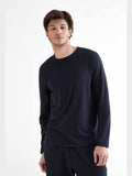 Organic Cotton & Modal Long Sleeve T-shirt: Mens S Black S / Black M / Black L / Black XL / Black XXL / Black S / Light Grey M / Light Grey XL / Light Grey XXL / Light Grey S / Navy M / Navy L / Navy XL / Navy XXL / Navy S / Olive M / Olive L / Olive XL / Olive XXL / Olive S / Petrol M / Petrol L / Petrol XL / Petrol XXL / Petrol S / White M / White L / White XL / White XXL / White