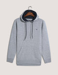 Heather Grey Pullover Fleece Hoodie