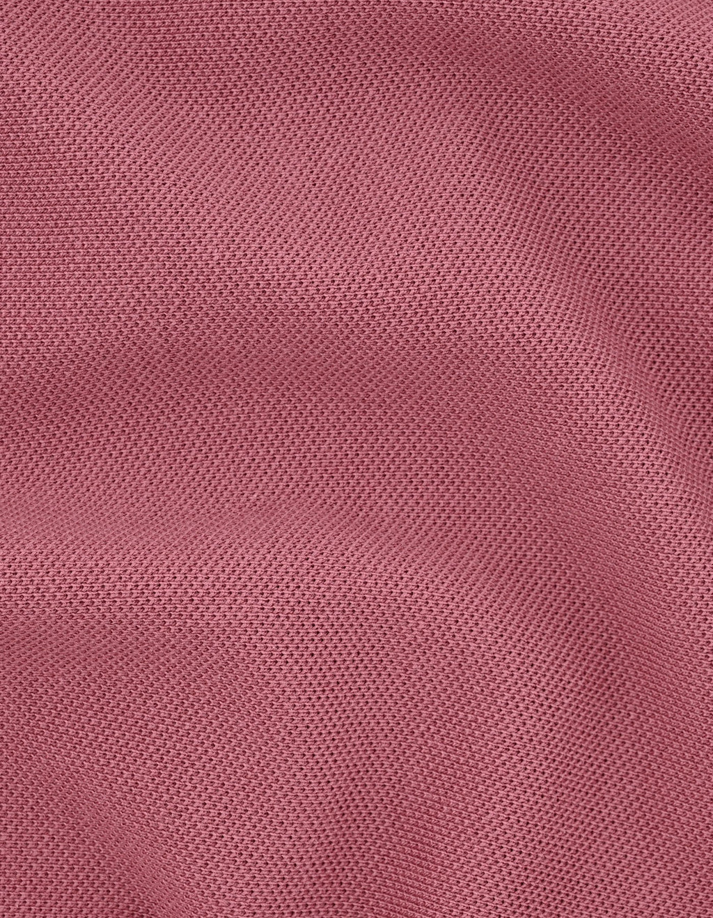 Plain Pique Polo - Warm Pink