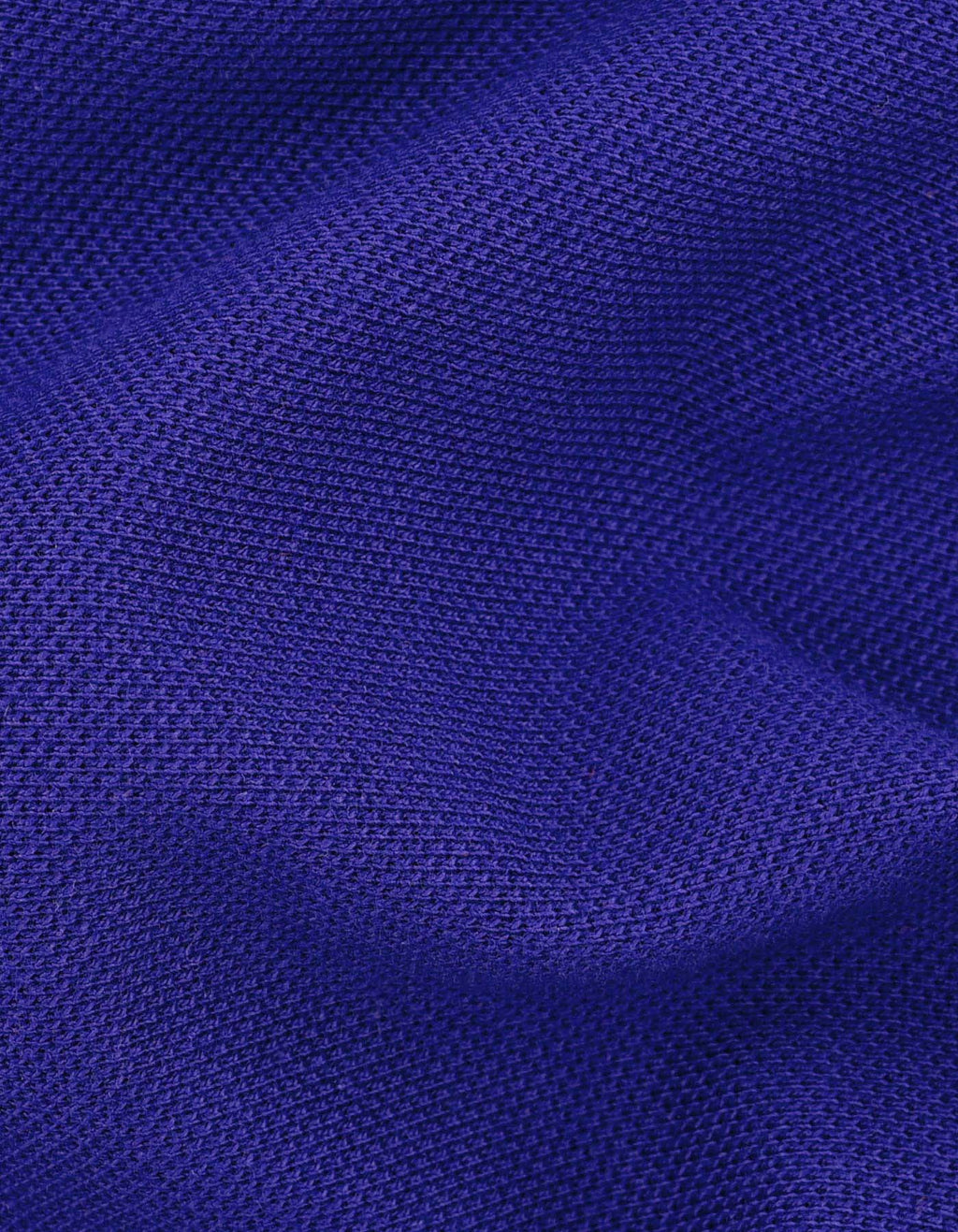 Electric Blue Soft Cotton Polo