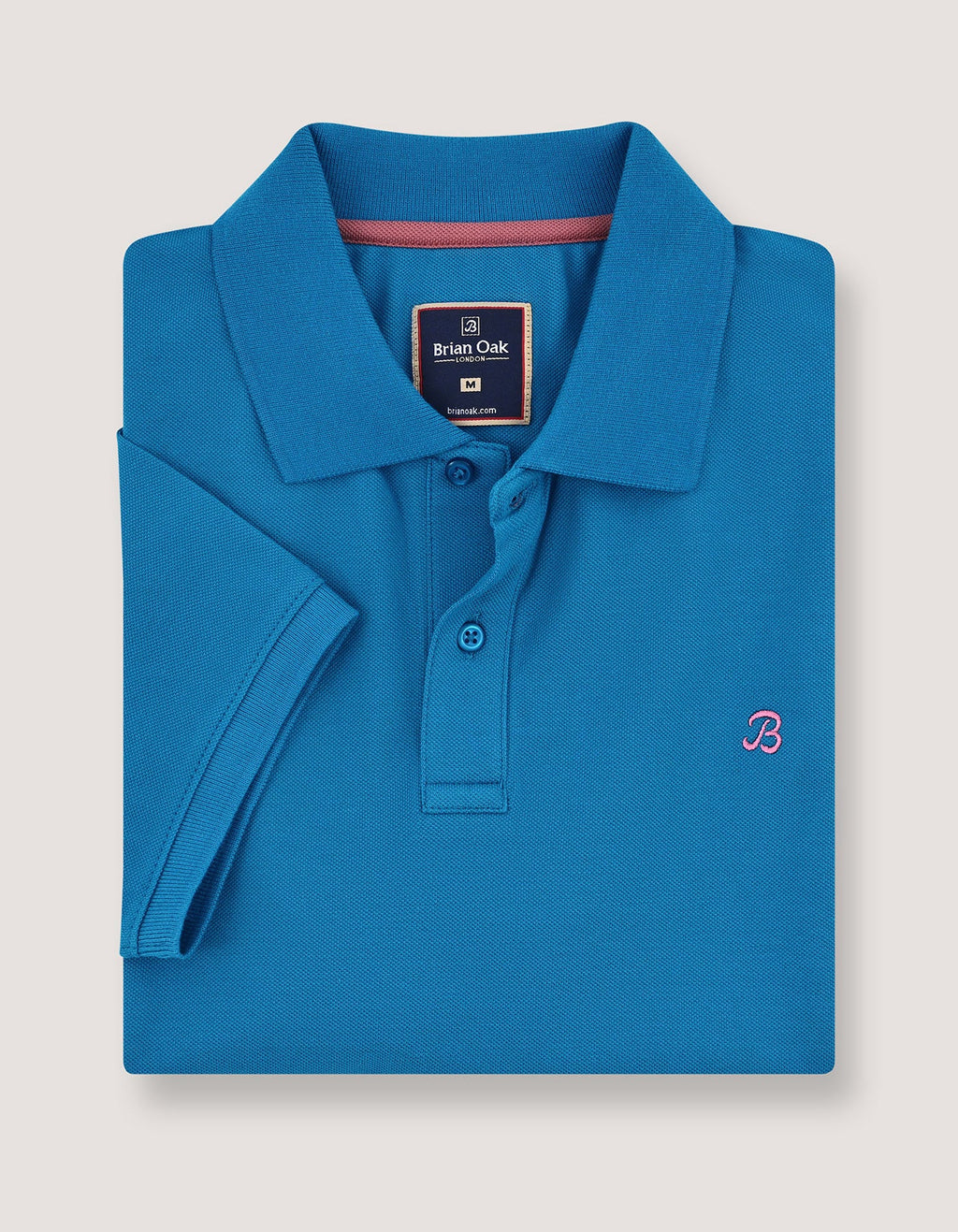Plain Cotton Polo – Turquoise