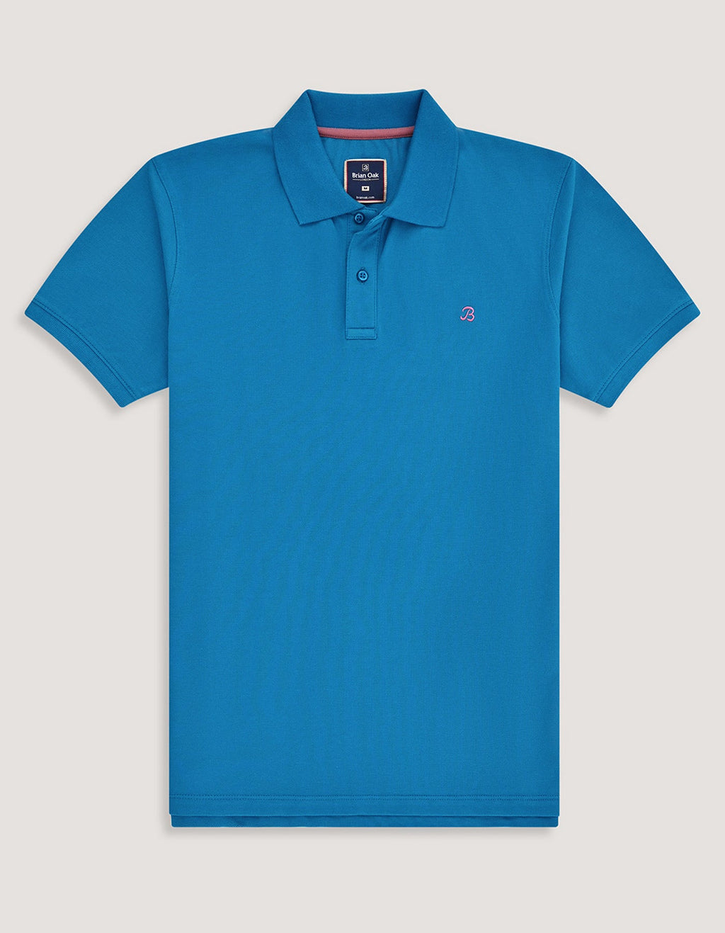 Plain Cotton Polo – Turquoise