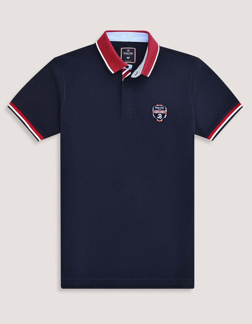 Luxury Men’s Polo – Navy