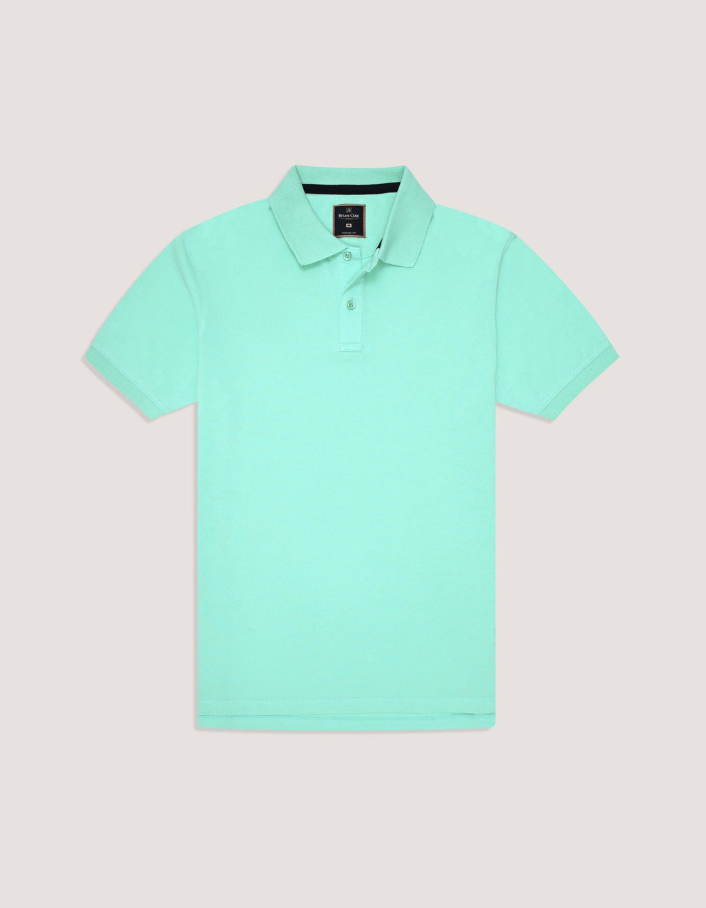 Aqua Pique Polo Shirt