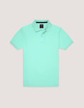 Aqua Pique Polo Shirt